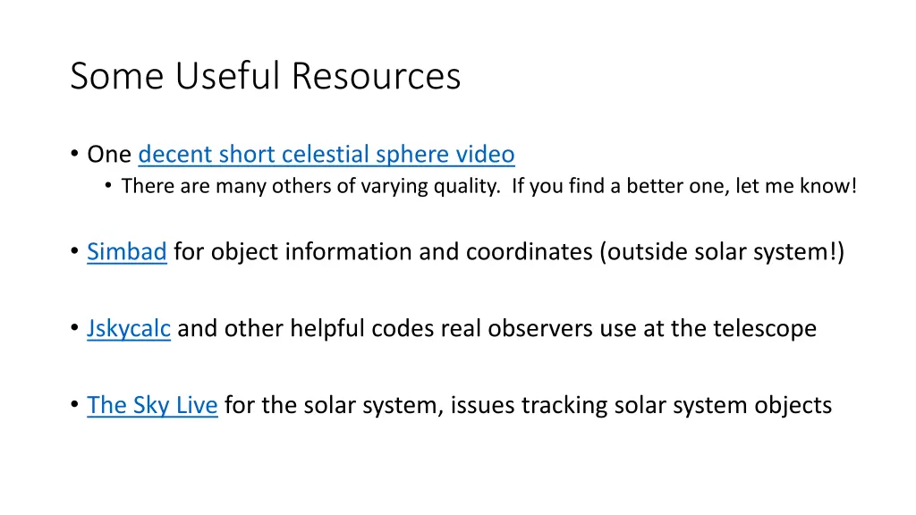 some useful resources 1