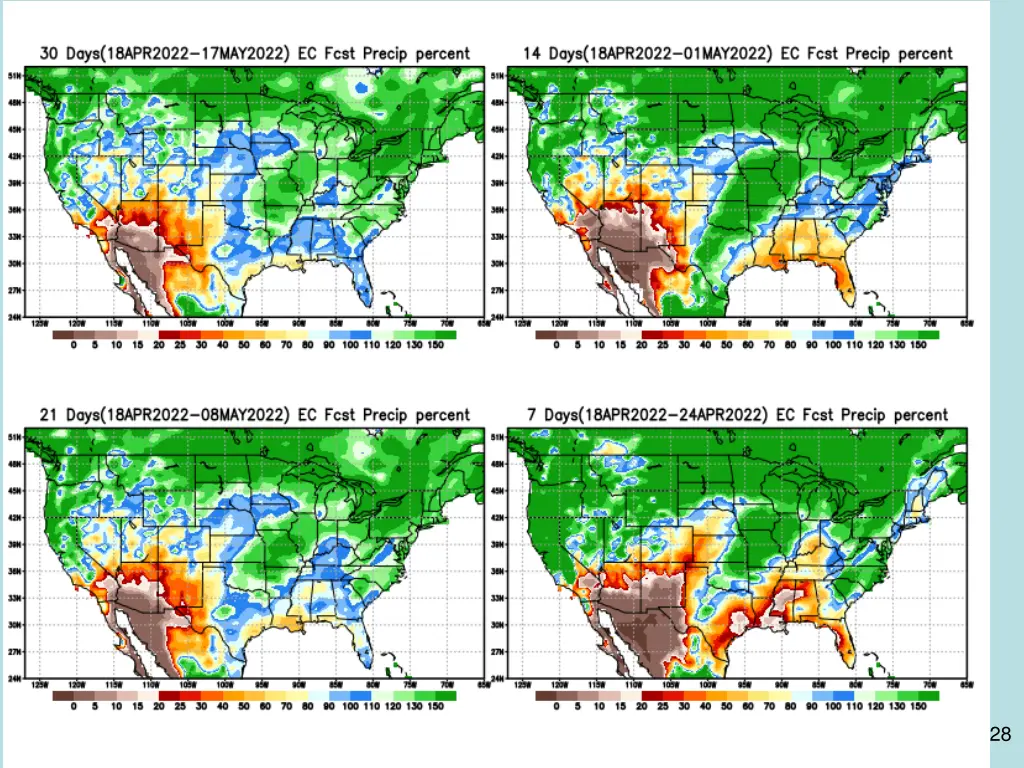 from european center ec precip forecast made 1