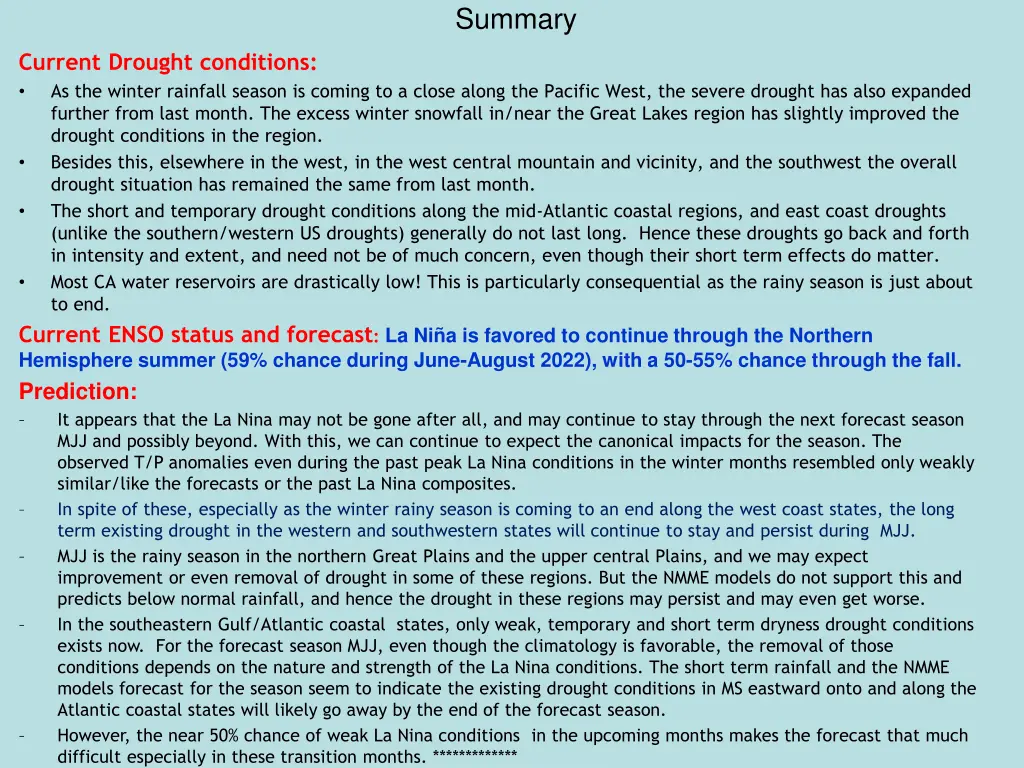 summary