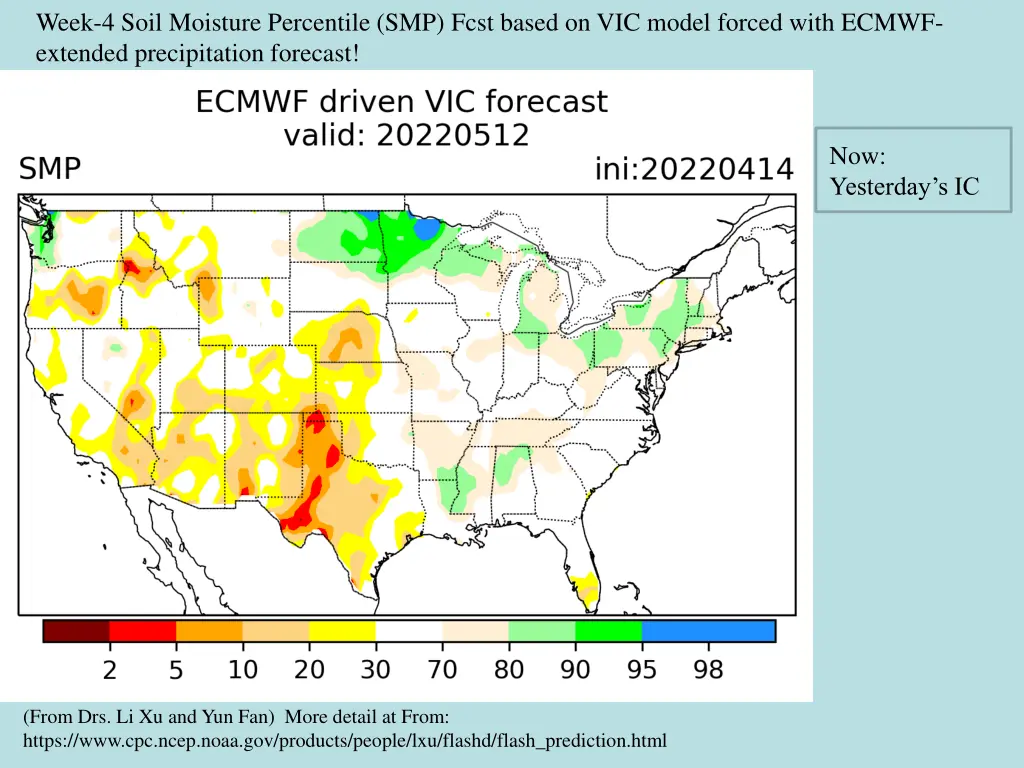 week 4 soil moisture percentile smp fcst based
