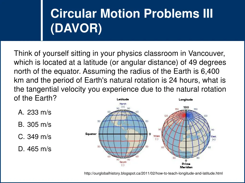 circular motion problems iii