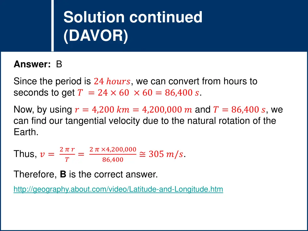 solution continued