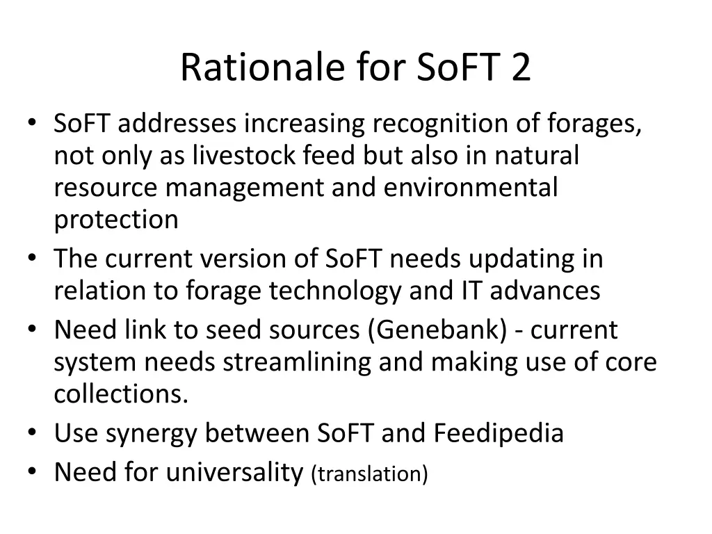 rationale for soft 2 soft addresses increasing