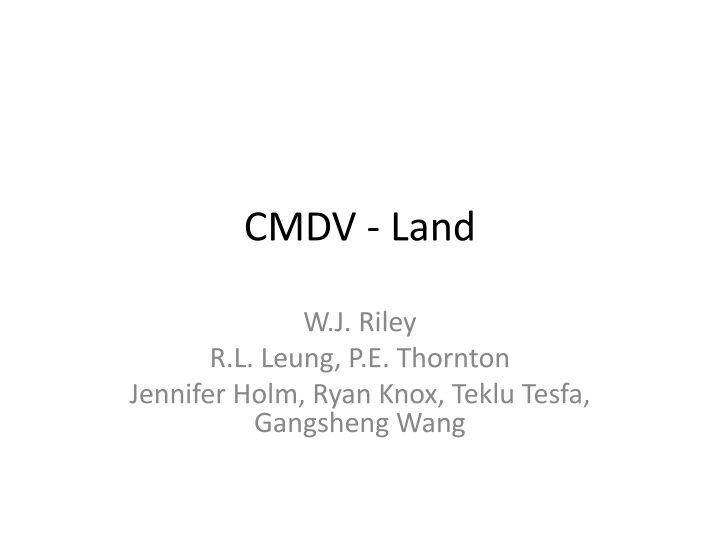 cmdv land