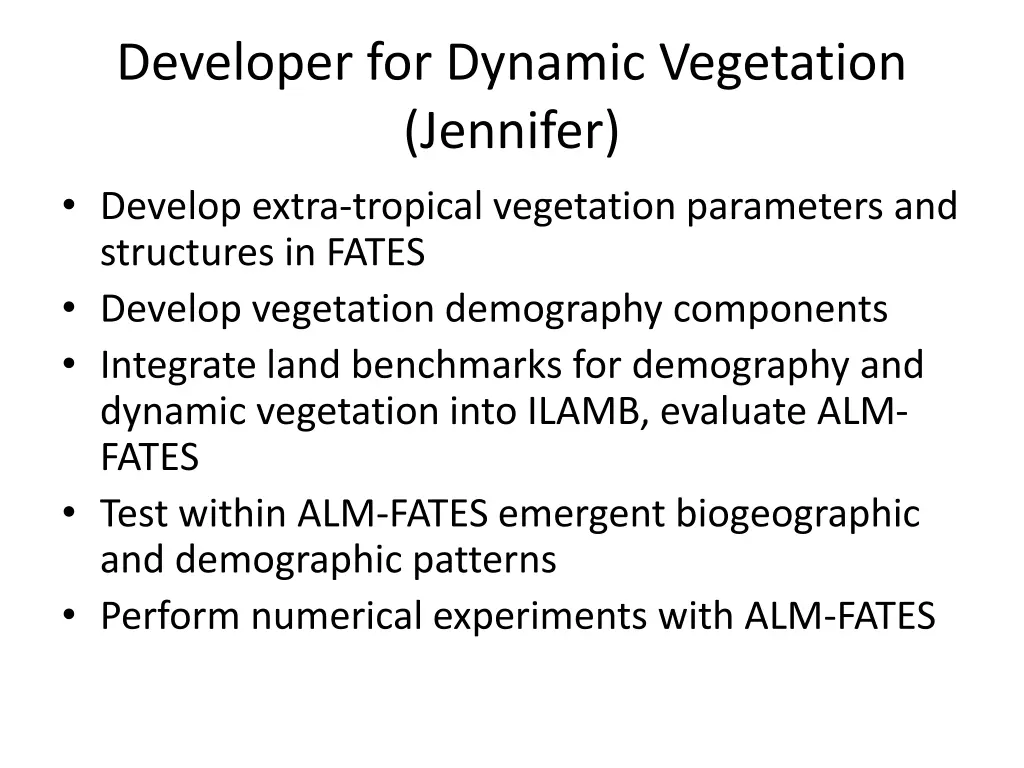 developer for dynamic vegetation jennifer develop