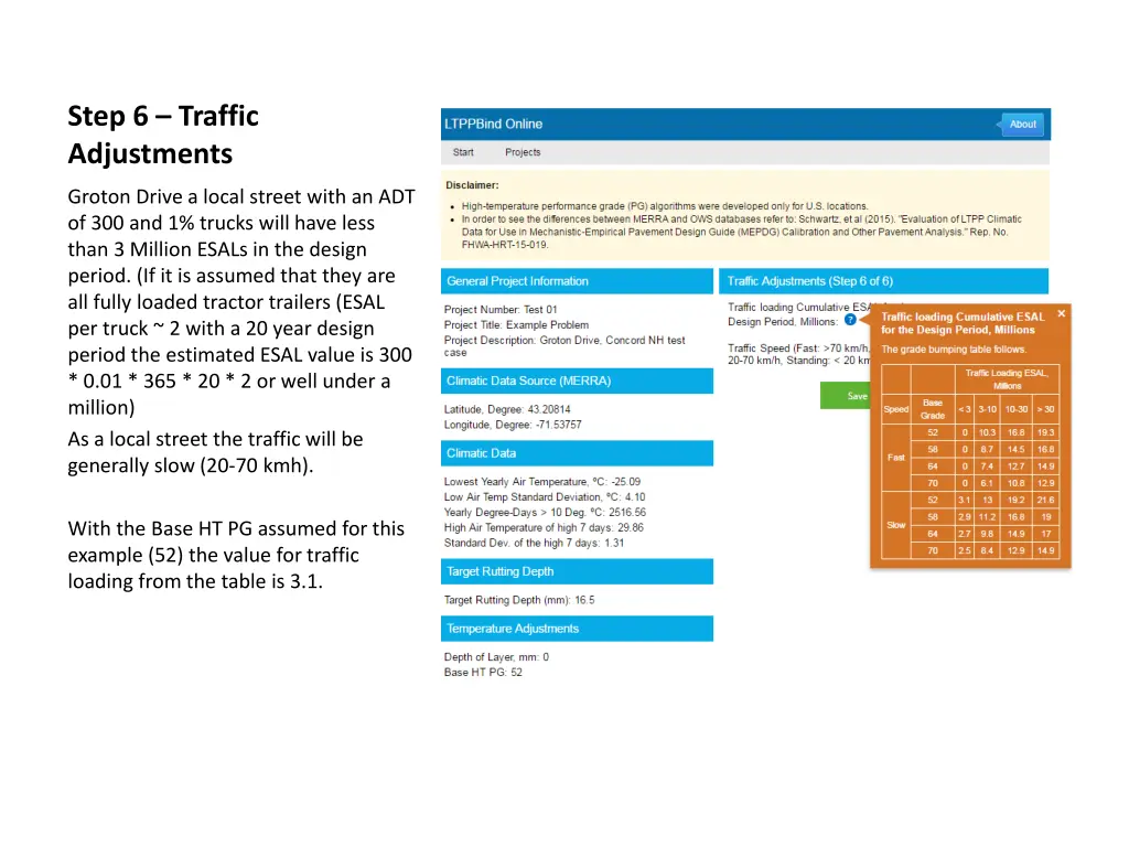 step 6 traffic adjustments