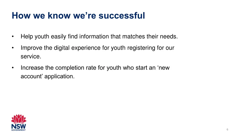 how we know we re successful