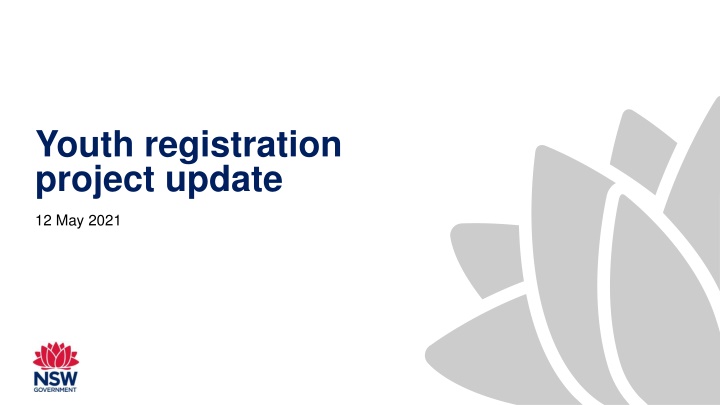youth registration project update