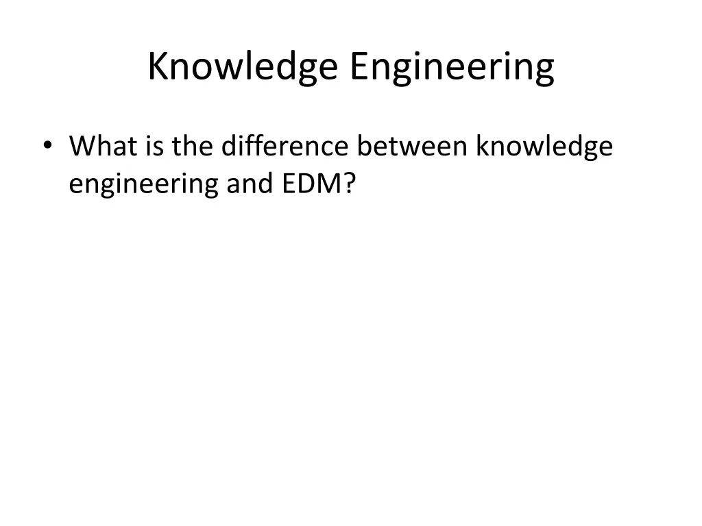 knowledge engineering 1