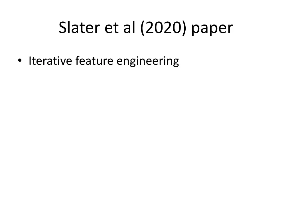 slater et al 2020 paper