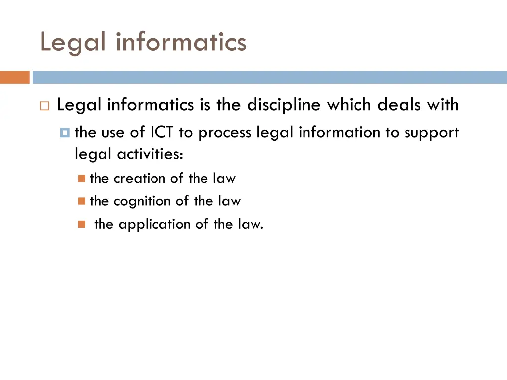 legal informatics 1