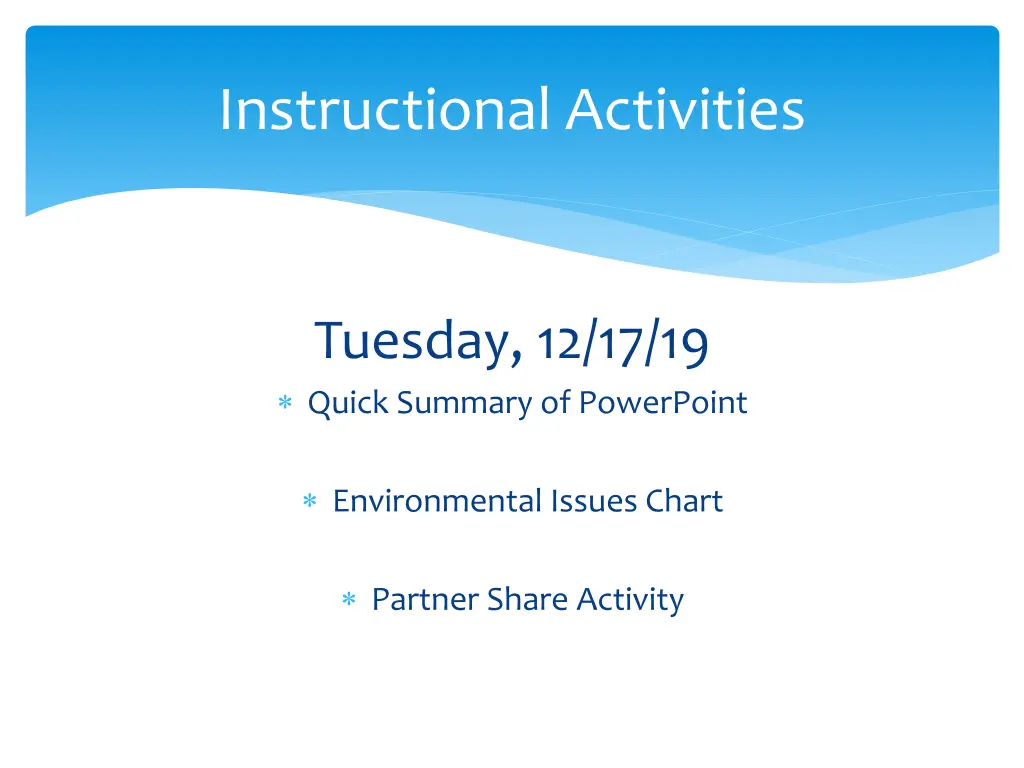 instructional activities 1