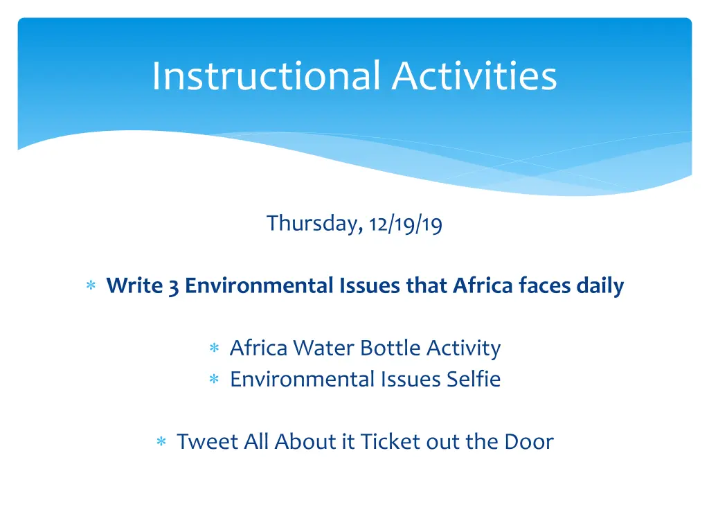 instructional activities 3