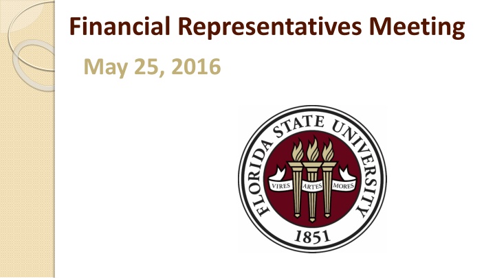 financial representatives meeting