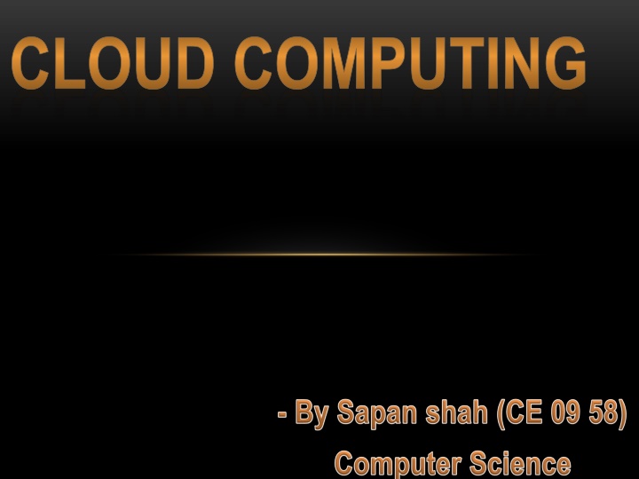 cloud computing