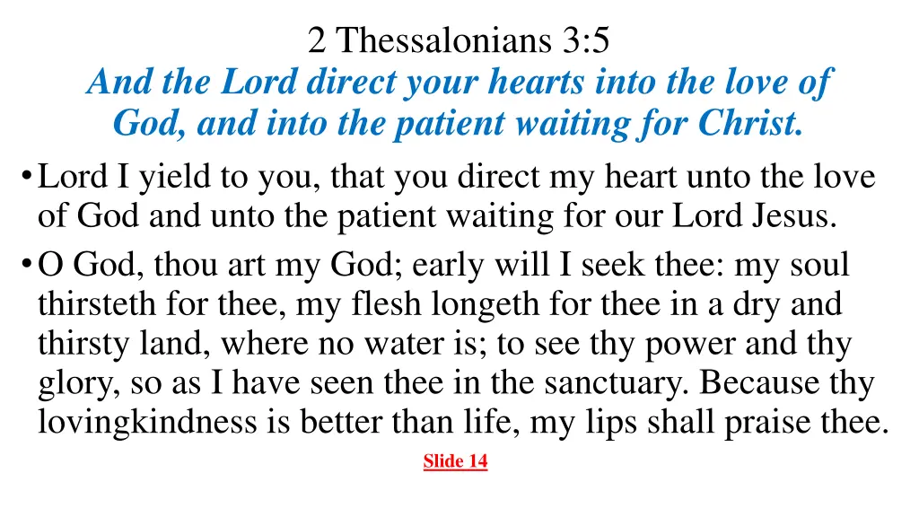 2 thessalonians 3 5