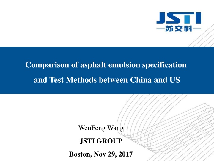 comparison of asphalt emulsion specification