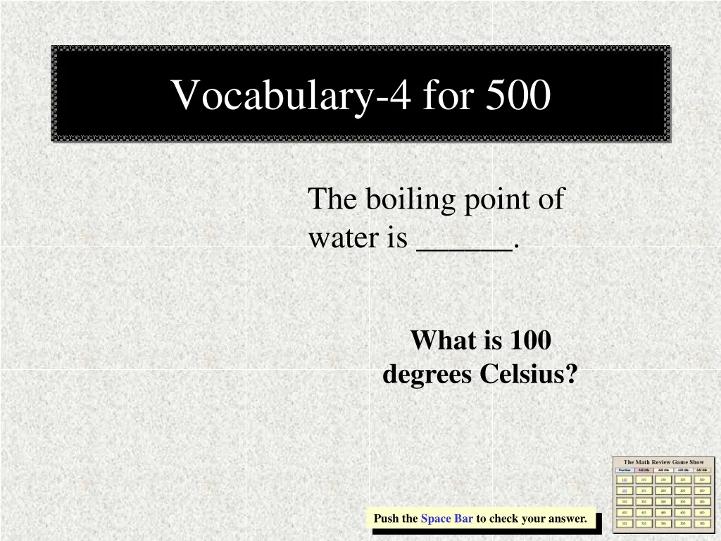 vocabulary 4 for 500