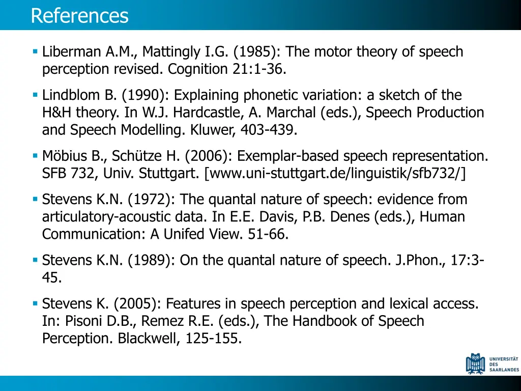 references 1
