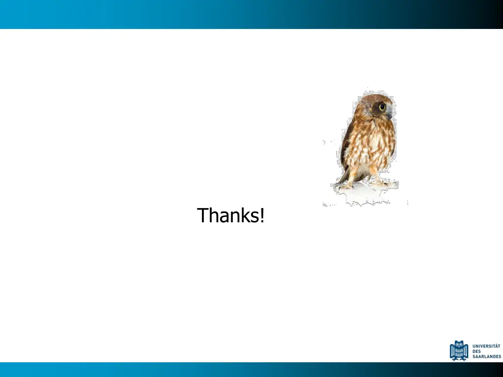 thanks