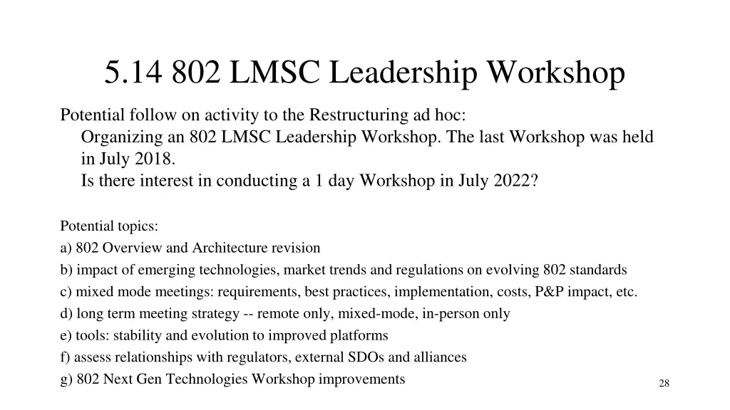 5 14 802 lmsc leadership workshop