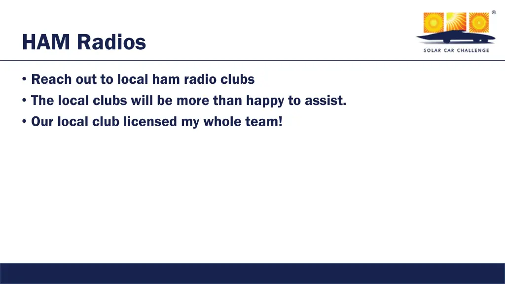 ham radios