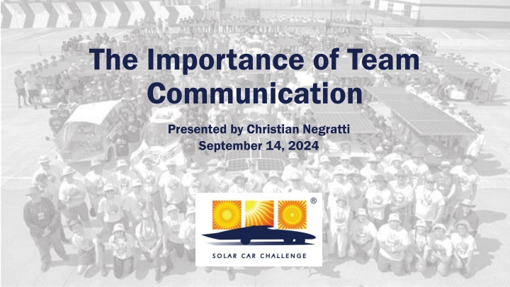 the importance of team communication