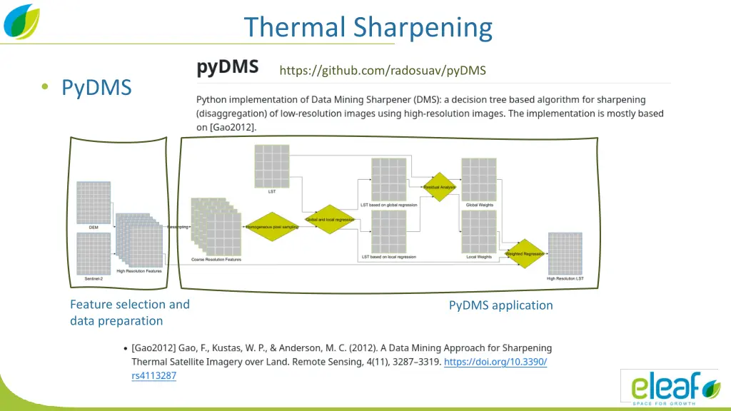 thermal sharpening