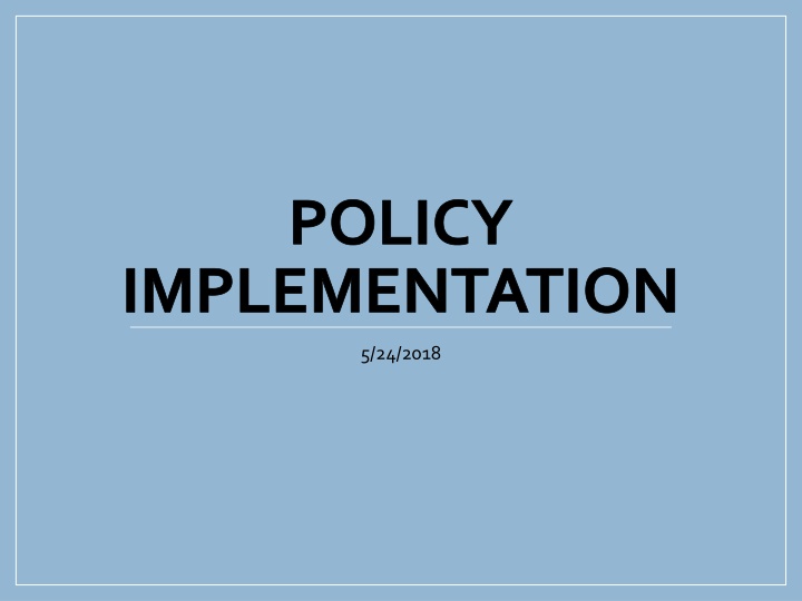 policy