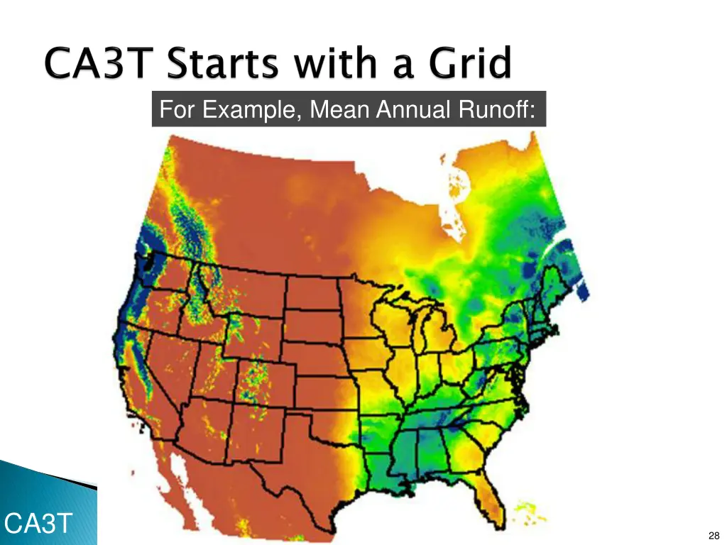 for example mean annual runoff
