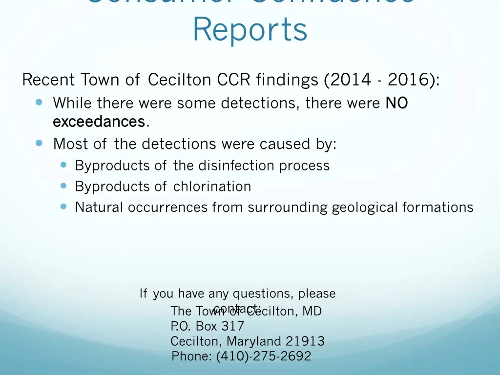 consumer confidence reports 1