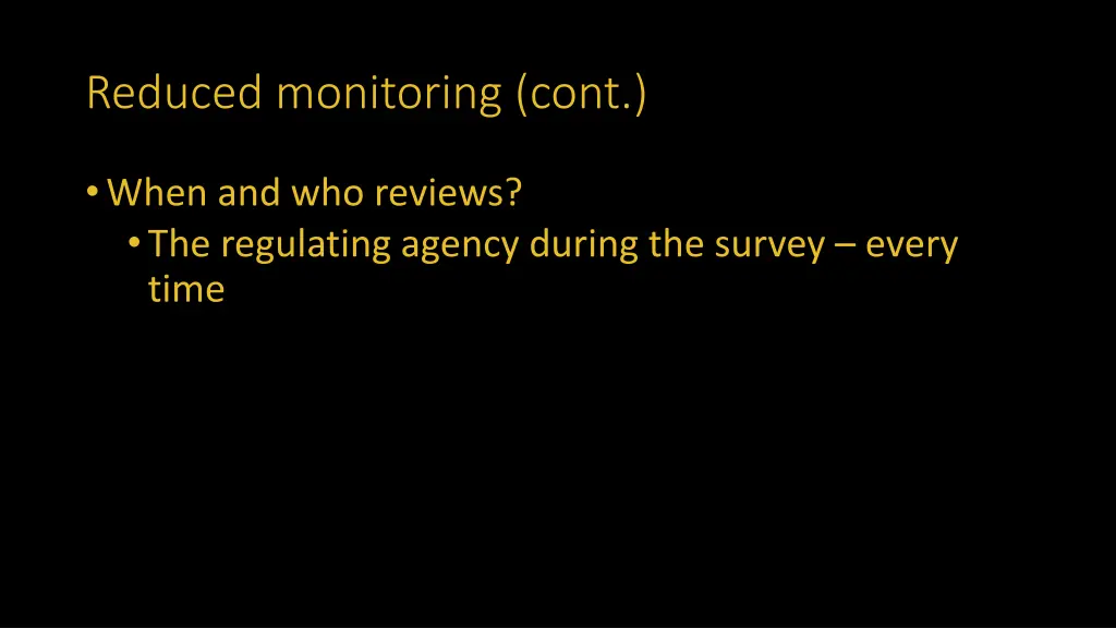 reduced monitoring cont 1