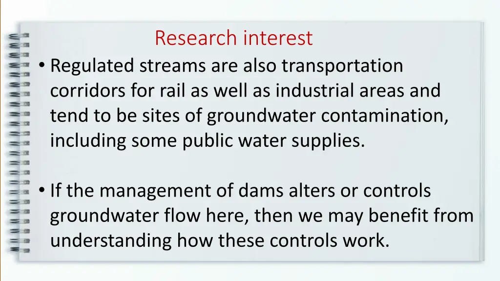 research interest