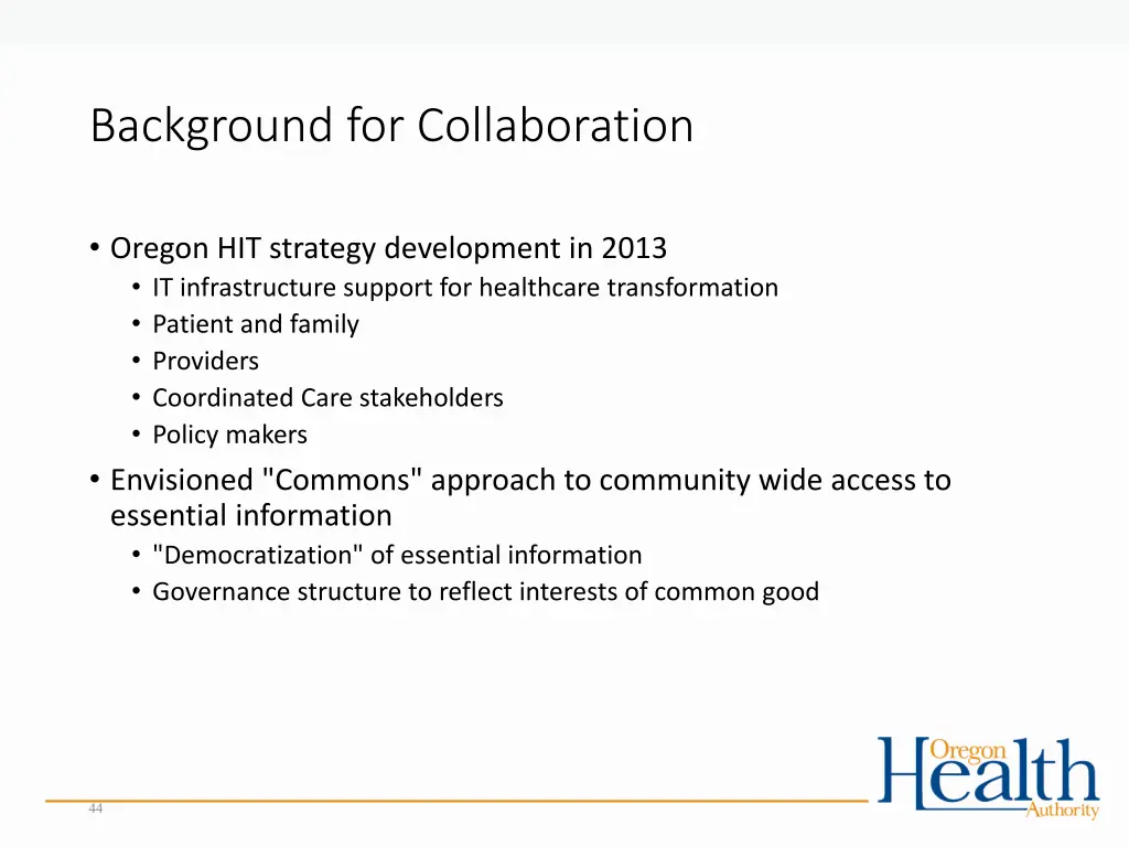 background for collaboration