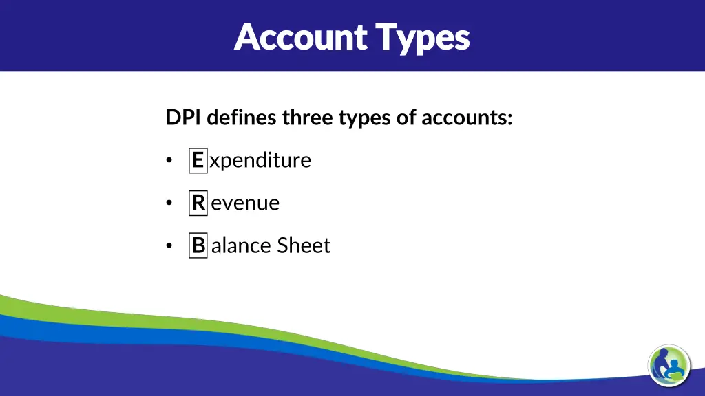 account types account types