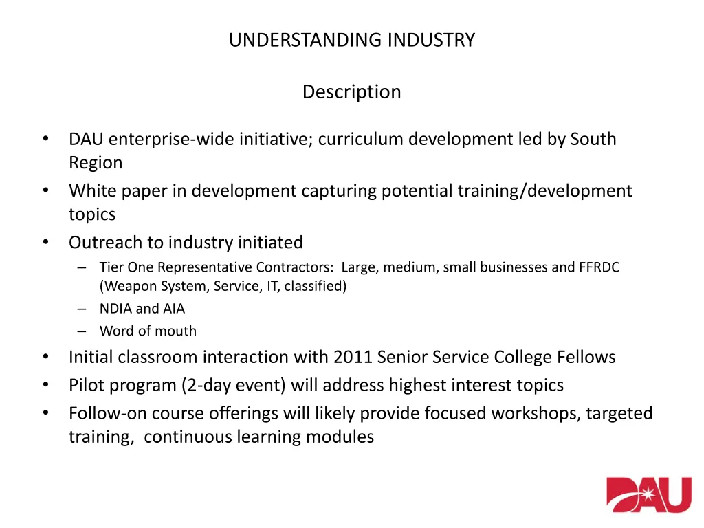 understanding industry 2