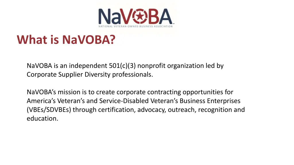 what is navoba