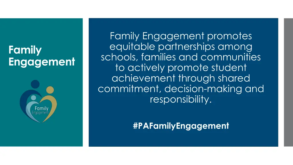 family engagement promotes equitable partnerships