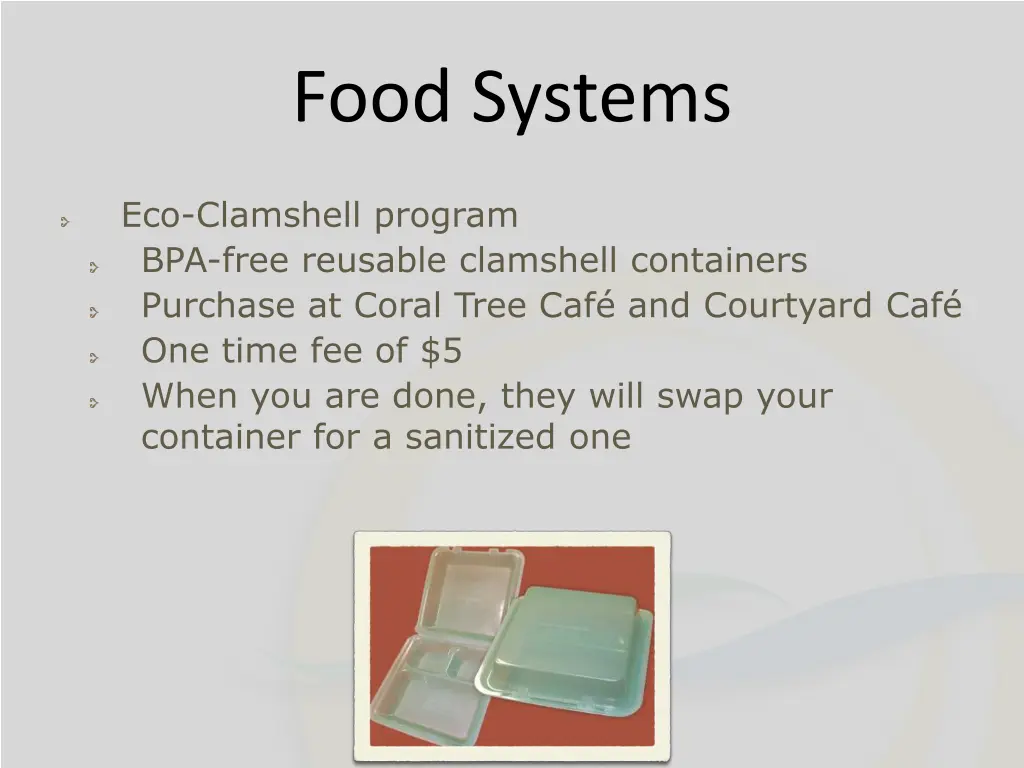 food systems