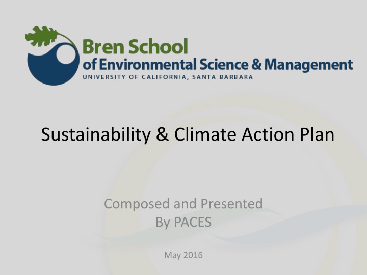 sustainability climate action plan