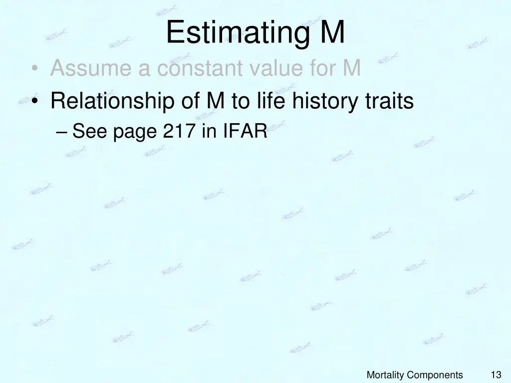 estimating m 1
