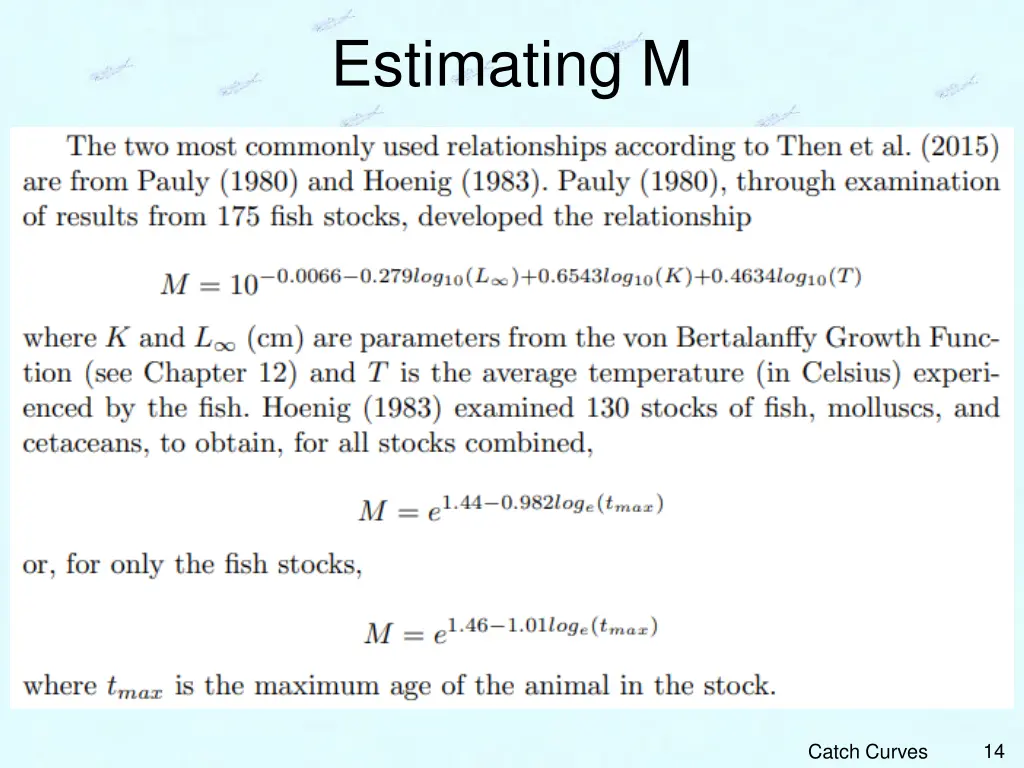 estimating m 2