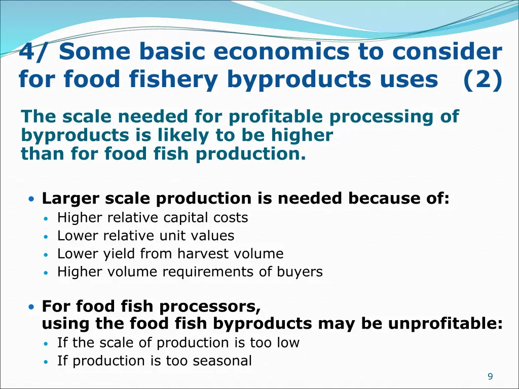 4 some basic economics to consider for food 1