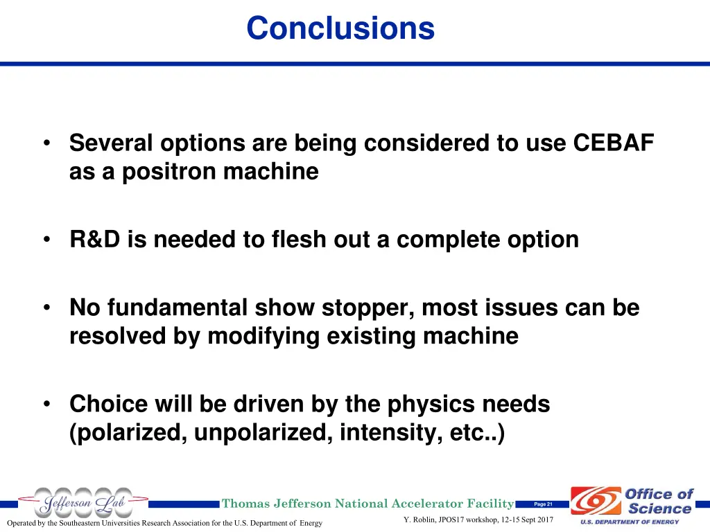 conclusions