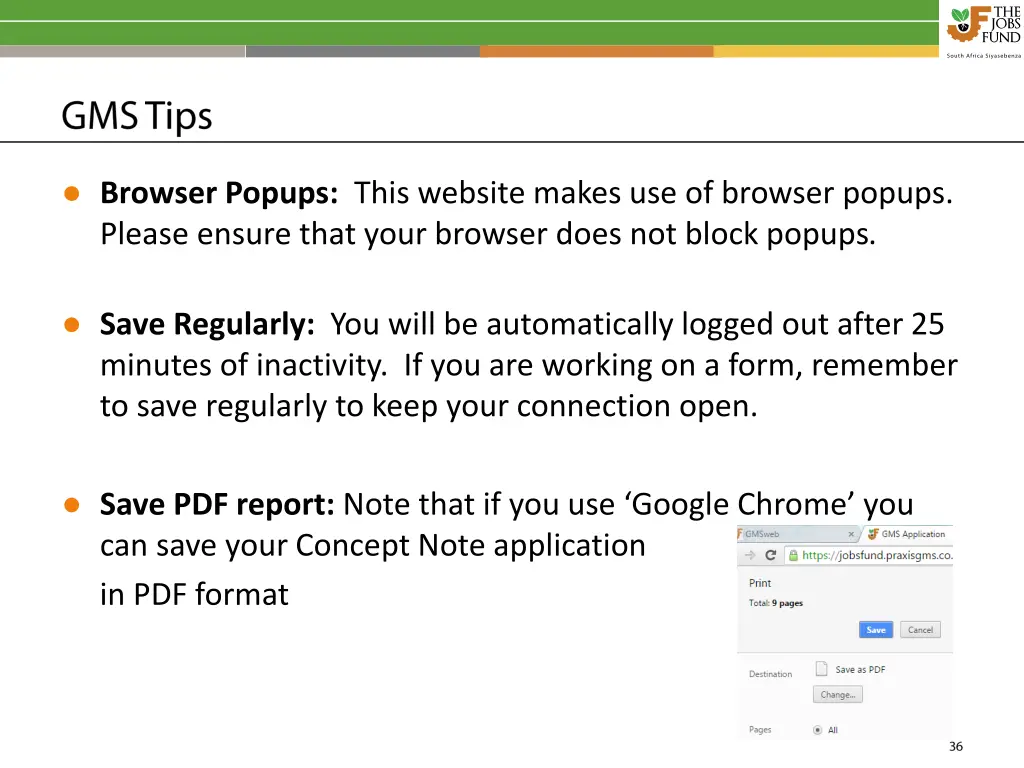 browser popups this website makes use of browser