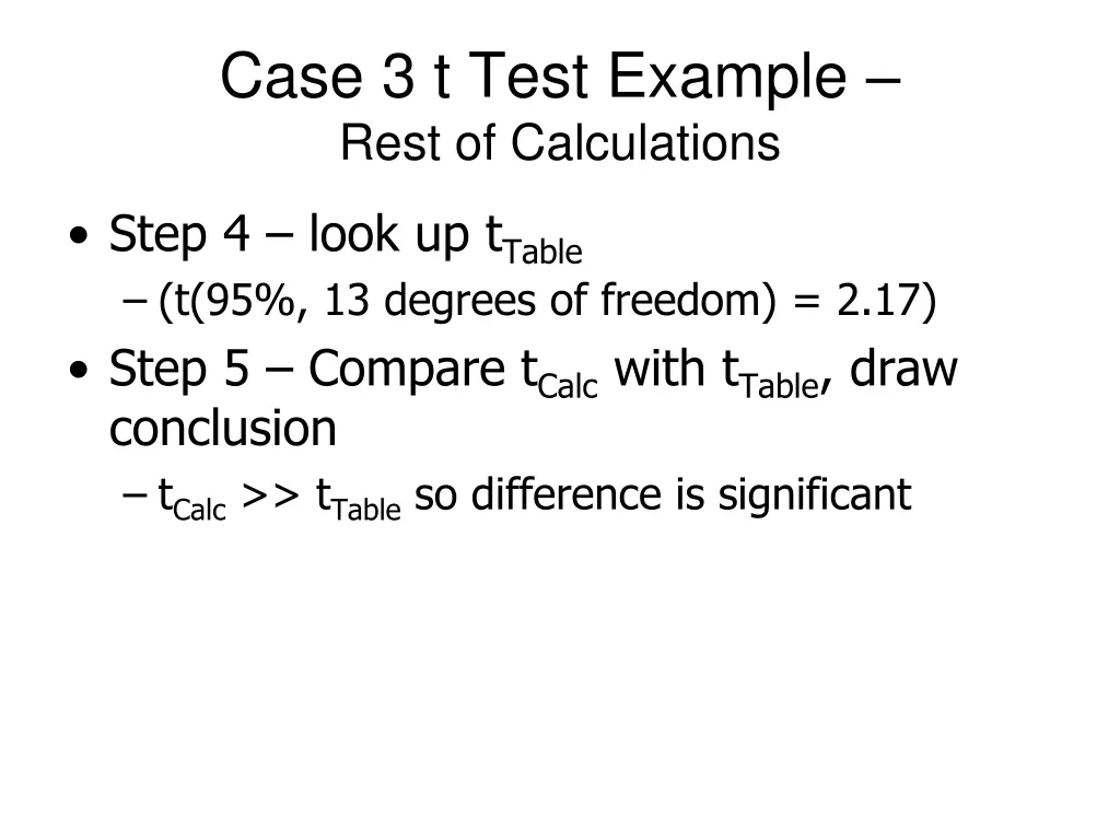 case 3 t test example rest of calculations