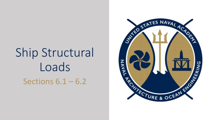 ship structural loads sections 6 1 6 2