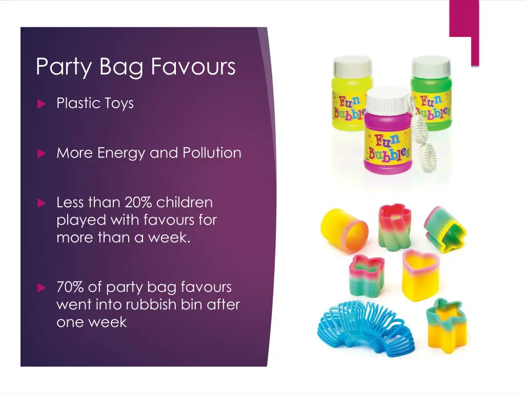 party bag favours
