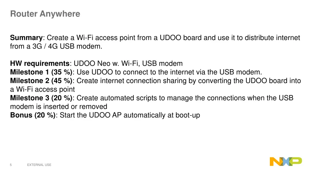 router anywhere