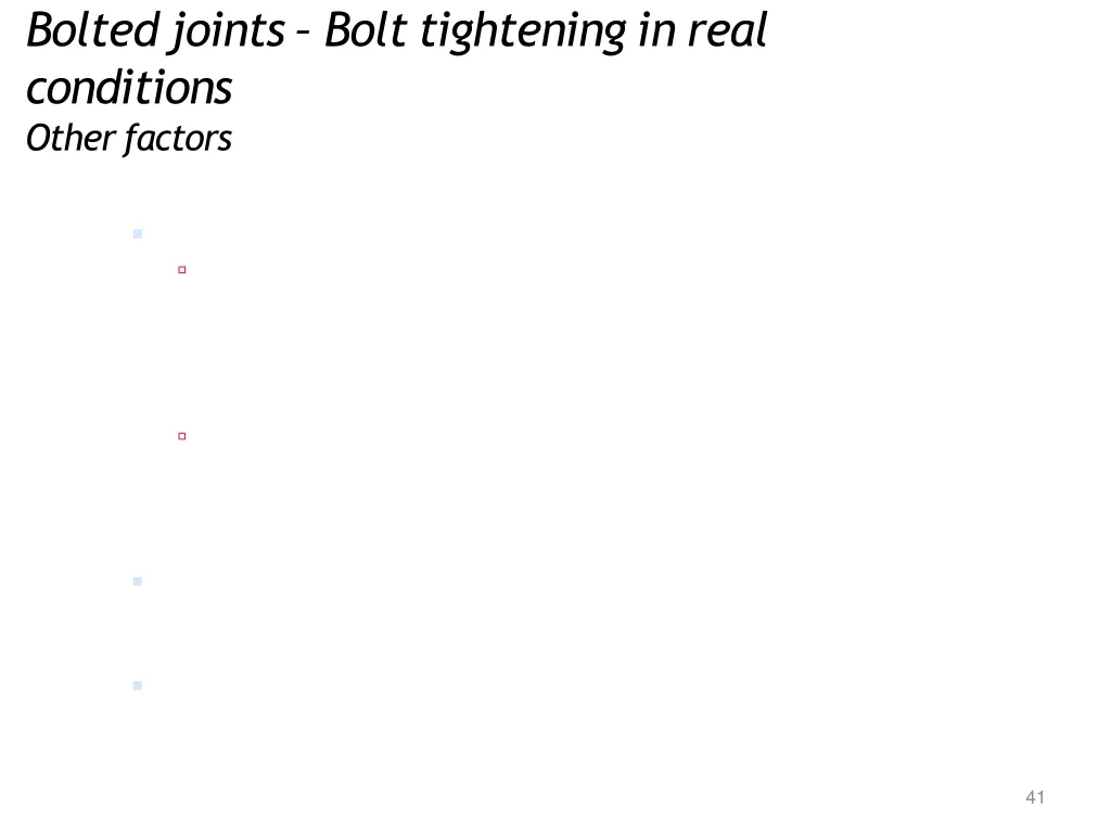 boltedjoints bolt tightening in real conditions 17